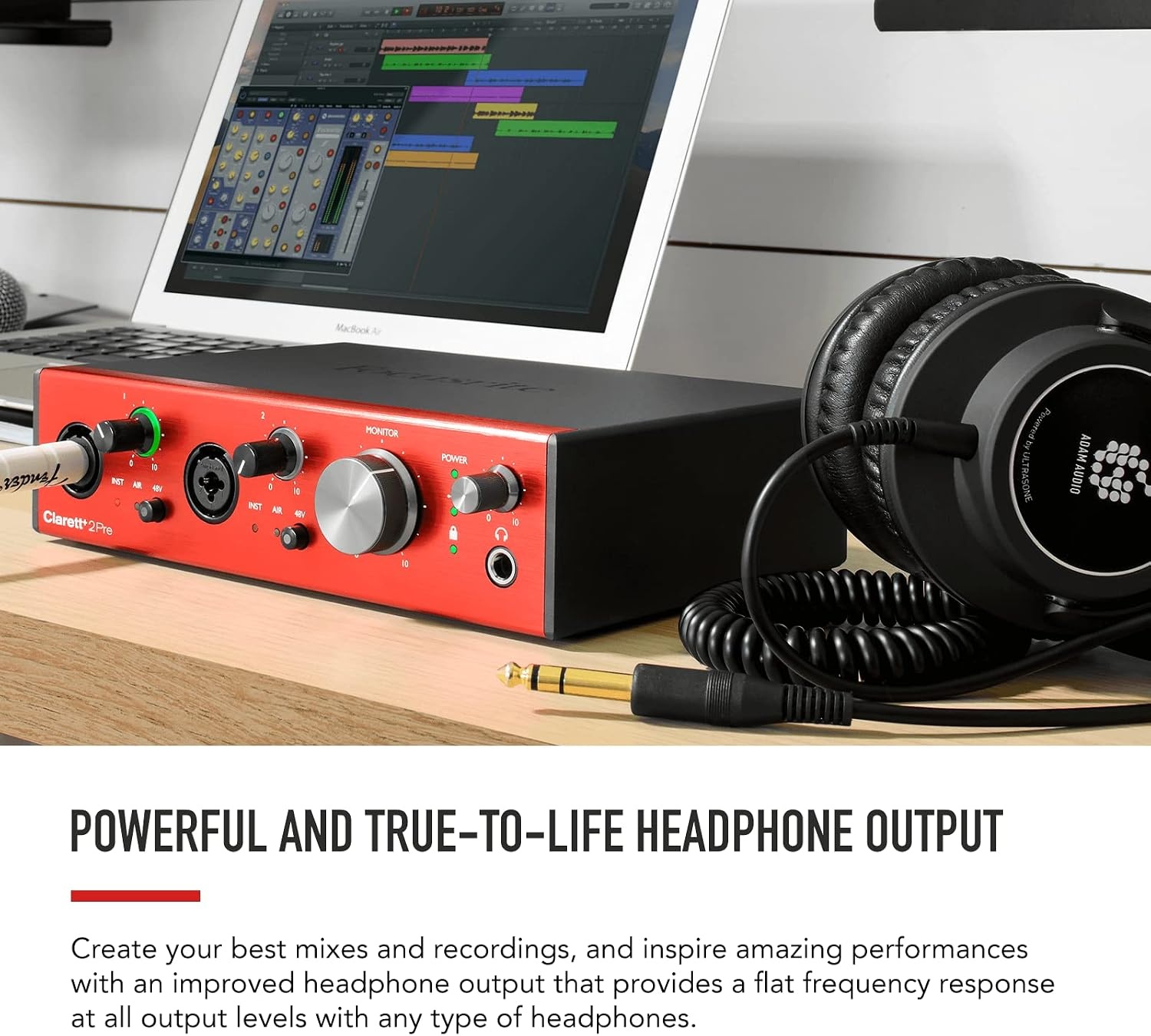 image:imageFocusrite Clarett 2Pre 10In4Out USBC Audio Interface2Pre 10 in4 Out