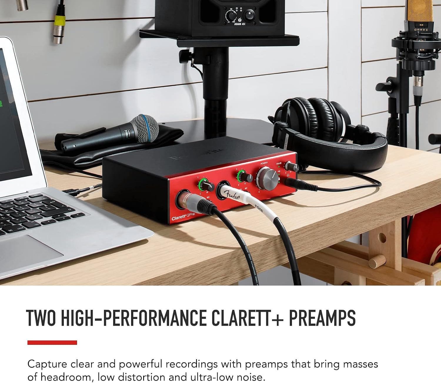 image:imageFocusrite Clarett 2Pre 10In4Out USBC Audio Interface2Pre 10 in4 Out