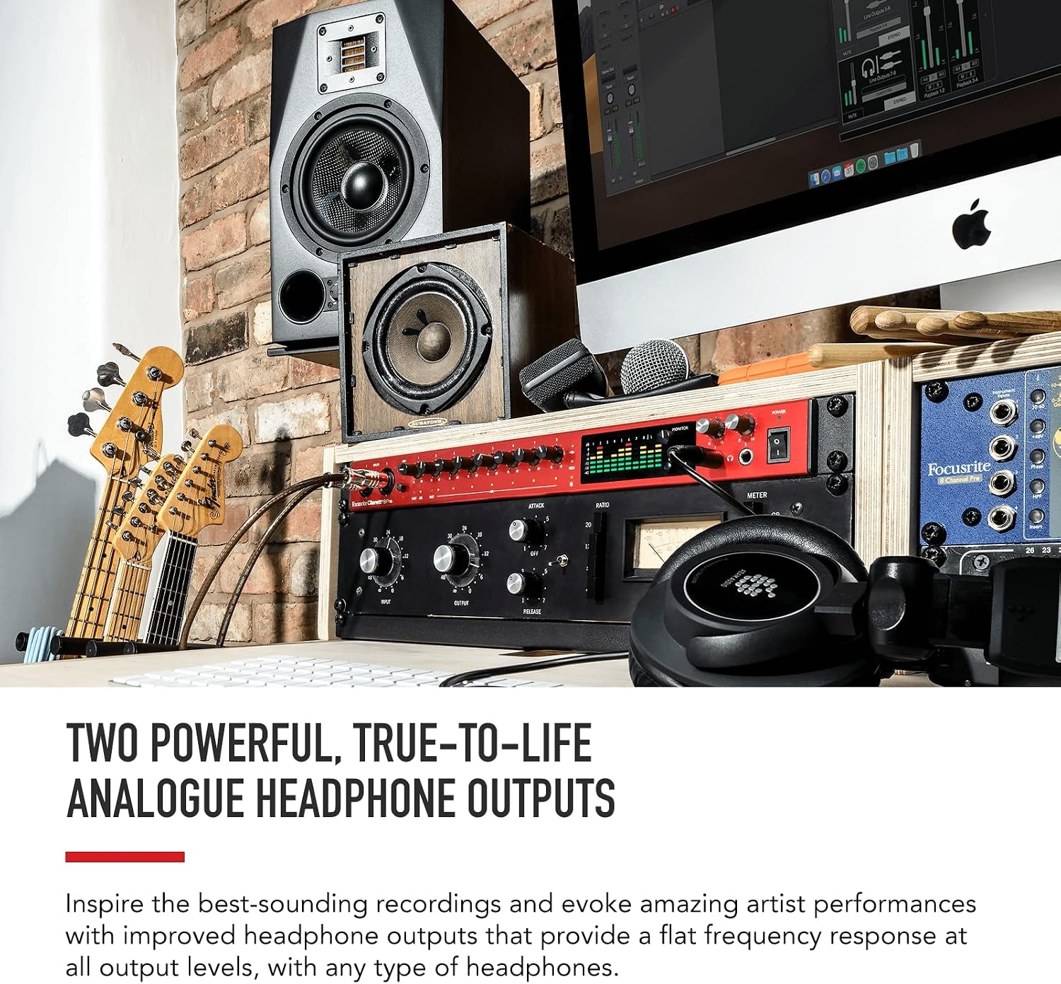 image:imageFocusrite Clarett 2Pre 10In4Out USBC Audio Interface8Pre 18in20out