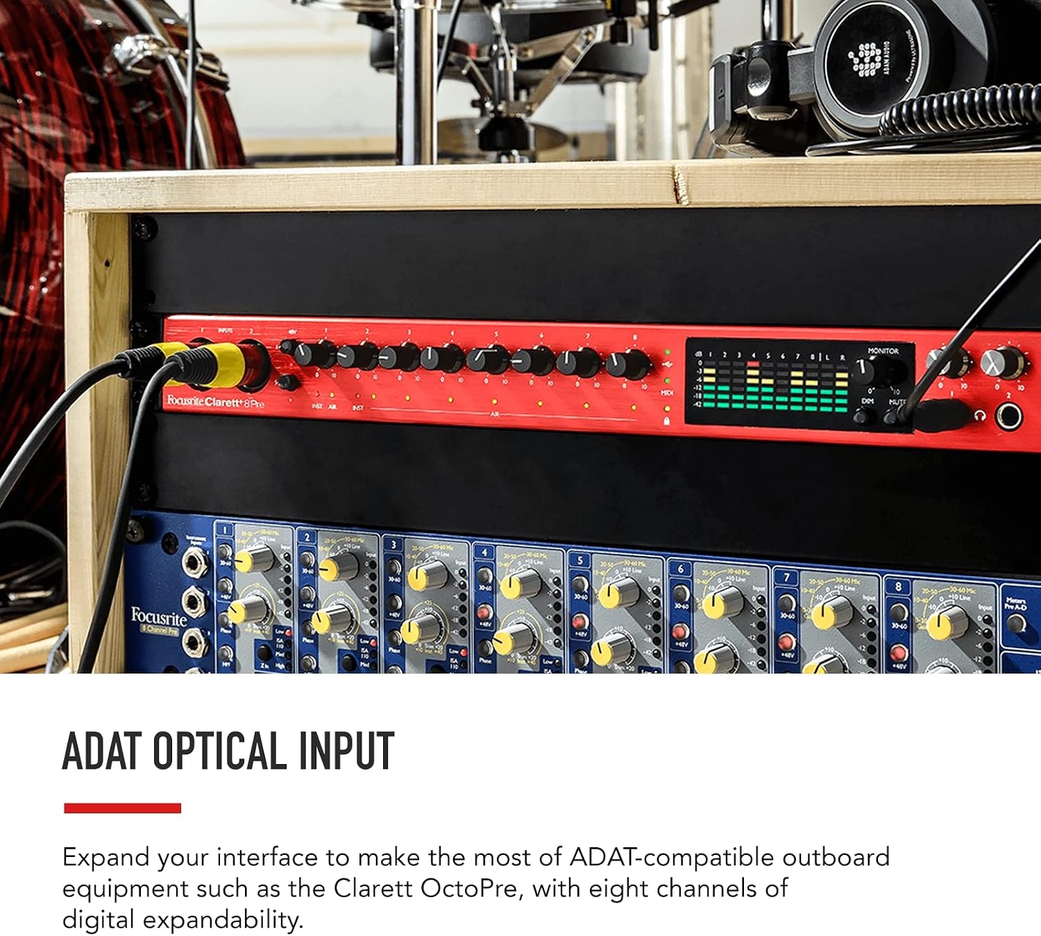 image:imageFocusrite Clarett 2Pre 10In4Out USBC Audio Interface8Pre 18in20out