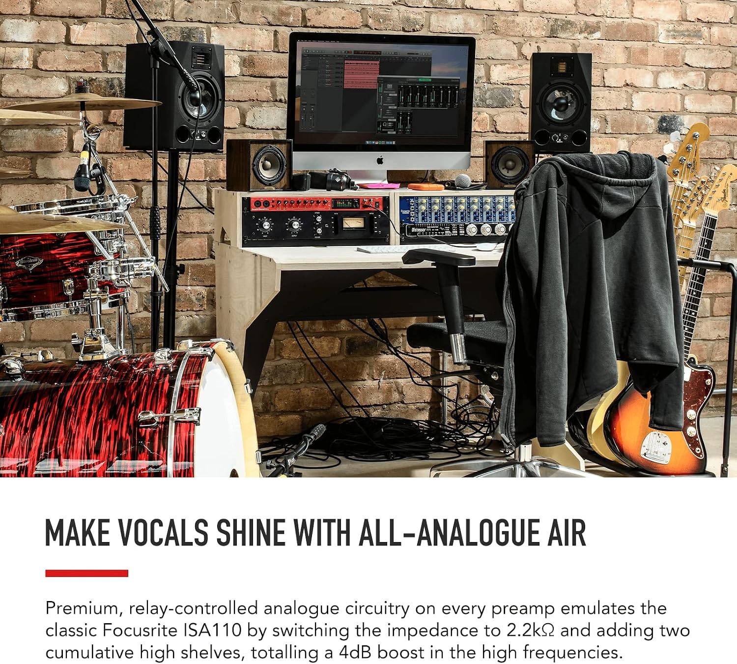 image:imageFocusrite Clarett 2Pre 10In4Out USBC Audio Interface8Pre 18in20out