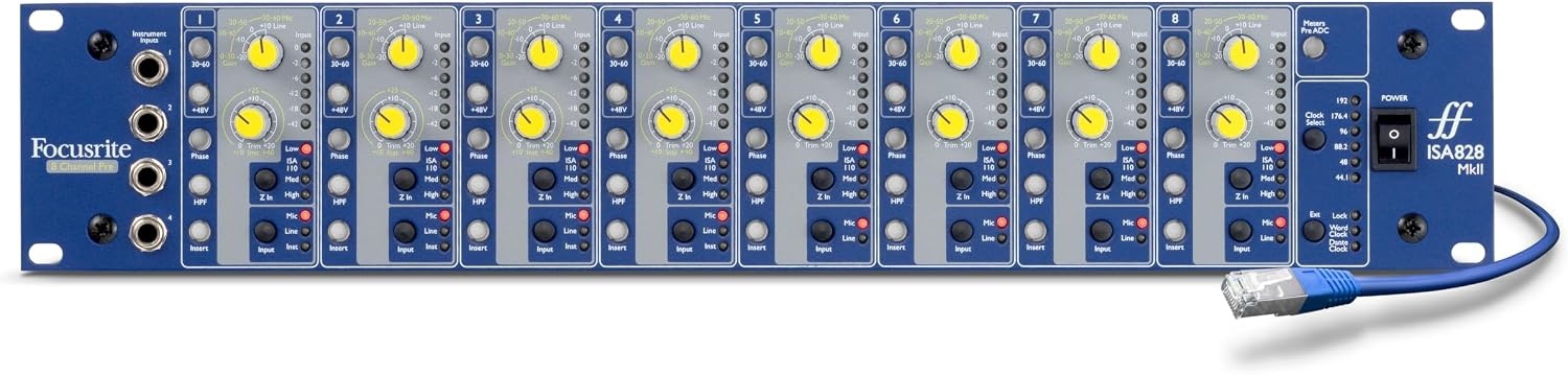 image:imageFocusrite ISA Two 2Channel Microphone PreamplifierISA 828