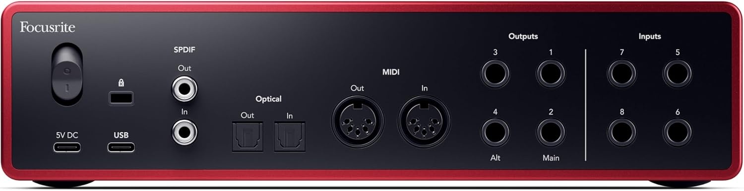 image:imageFocusrite Scarlett 16i16 4th Gen USBC Audio InterfaceScarlett 18i16