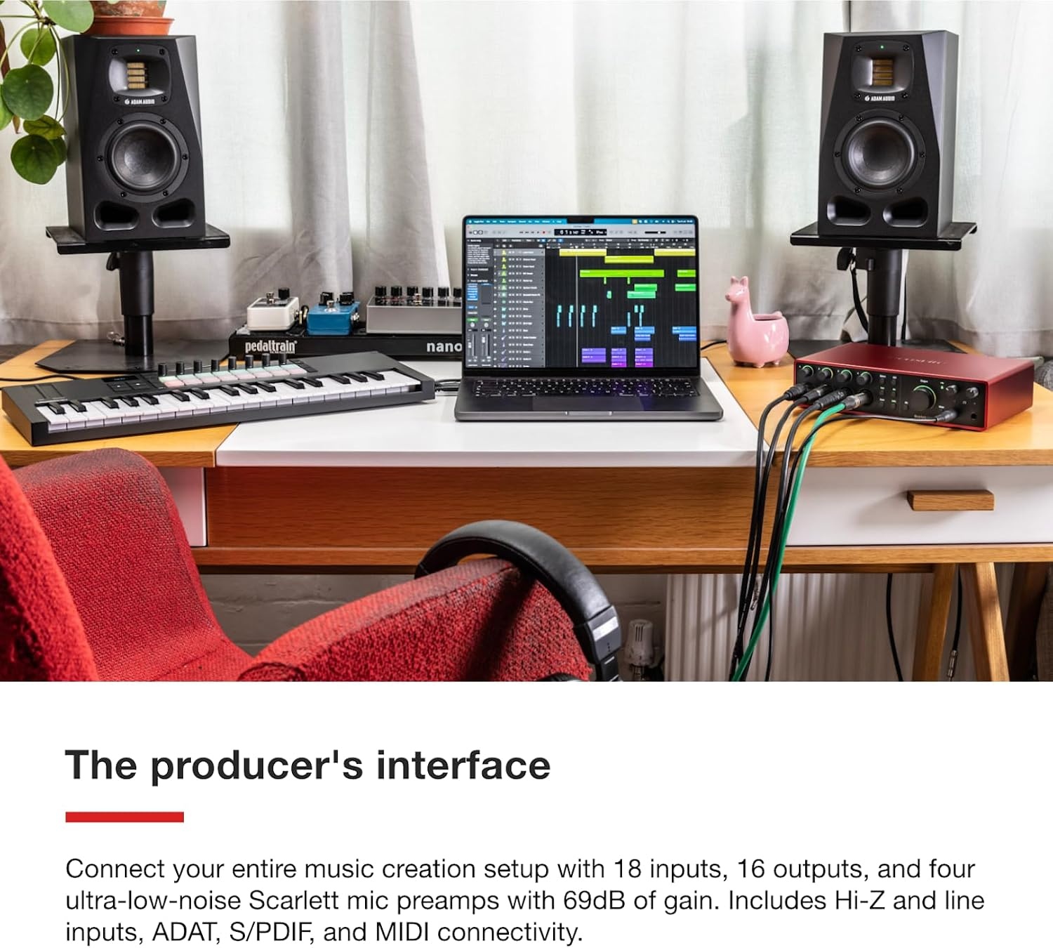image:imageFocusrite Scarlett 16i16 4th Gen USBC Audio InterfaceScarlett 18i16