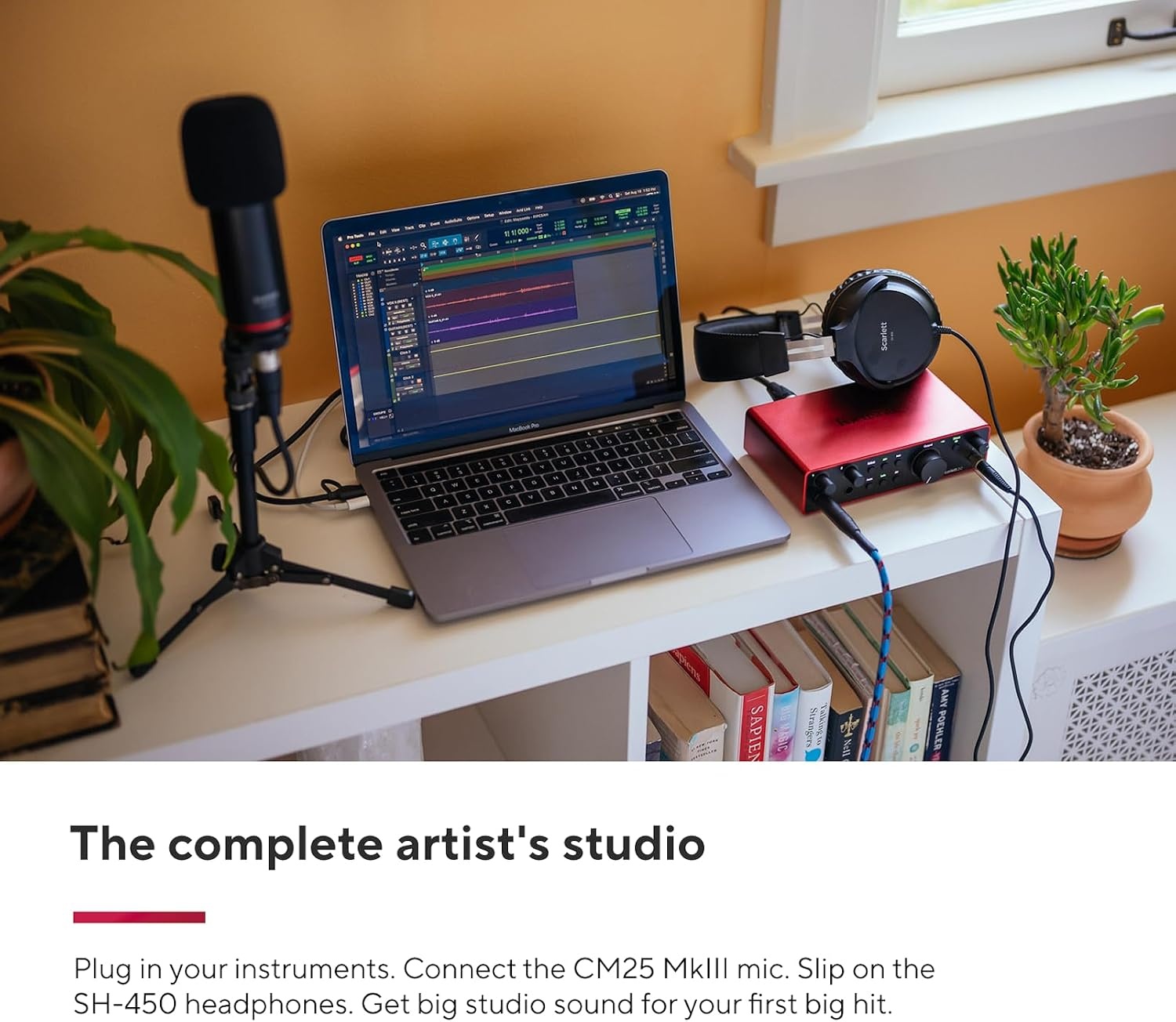 image:imageFocusrite Scarlett Solo 4th Gen USBC Audio Interface2i2 Studio