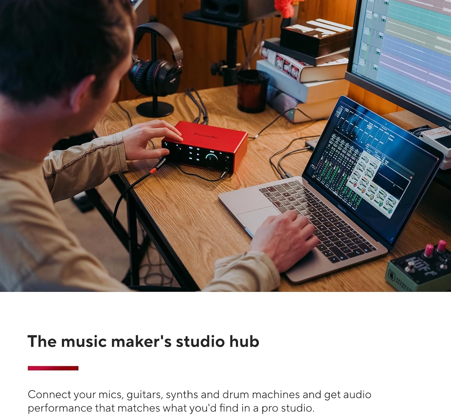 image:imageFocusrite Scarlett Solo 4th Gen USBC Audio InterfaceScarlett 4i4
