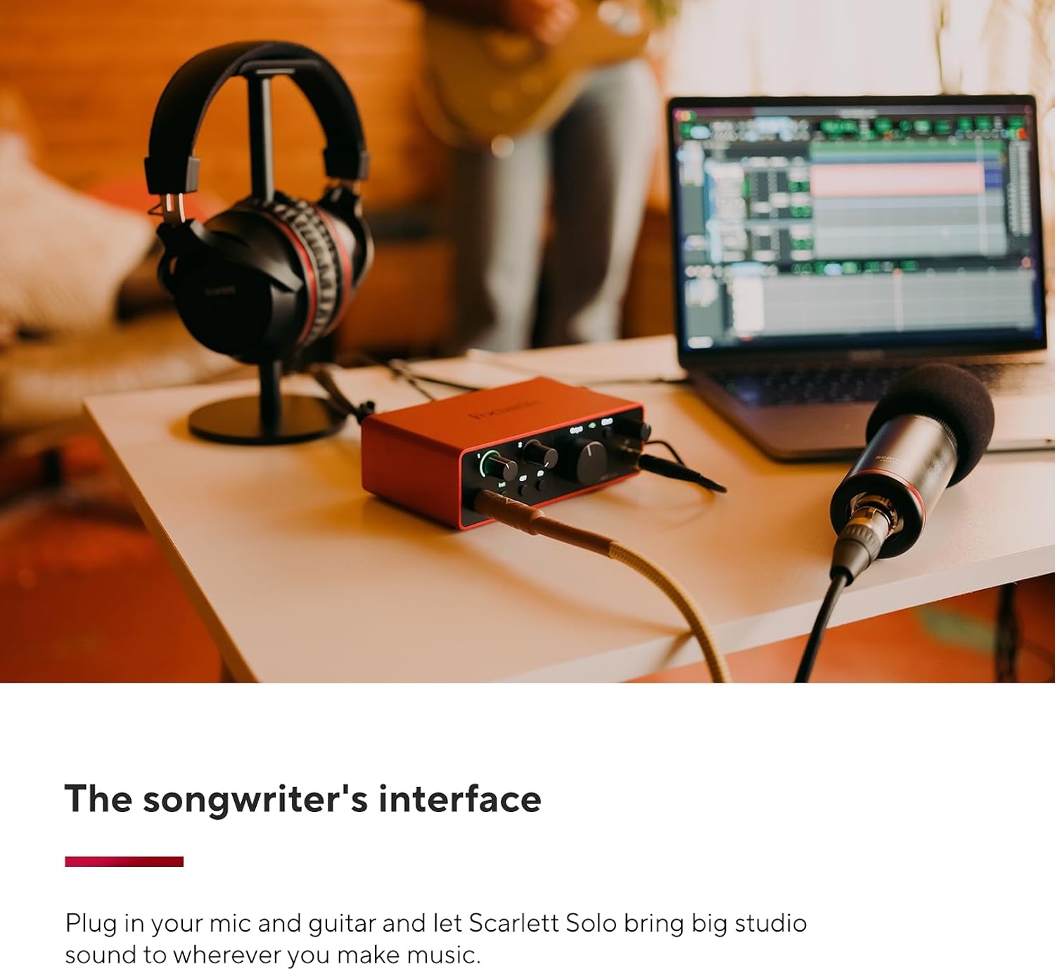 image:imageFocusrite Scarlett Solo 4th Gen USBC Audio InterfaceScarlett Solo