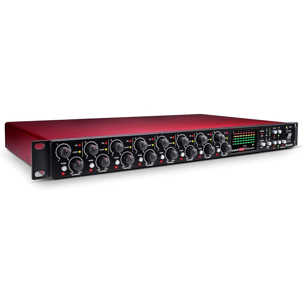 image:imageFocusrite Clarett OctoPre 8In8Out ADAT Microphone PreamplifierScarlett OctoPre Dynamic 8 Mic Pres