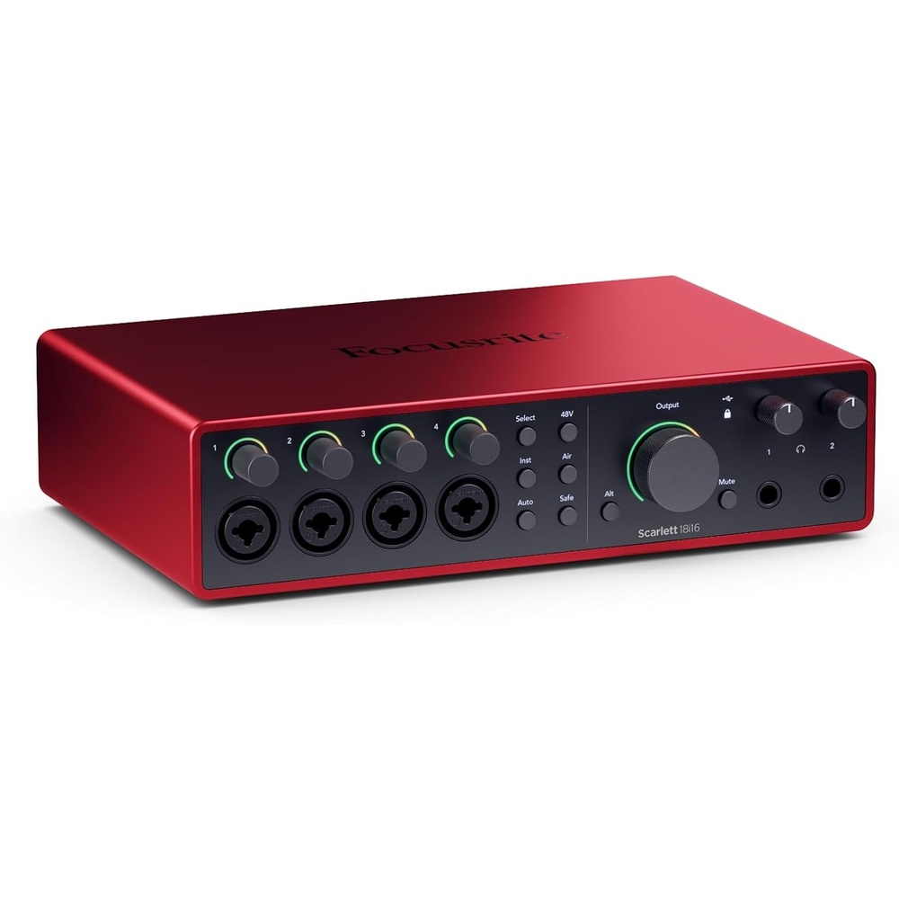 image:imageFocusrite Scarlett 16i16 4th Gen USBC Audio InterfaceScarlett 18i16
