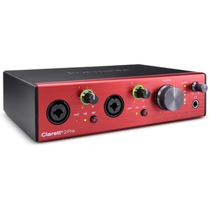 Focusrite Clarett+ 2Pre 10-In/4-Out USB-C Audio Interface(2Pre (10 in/4 Out))
