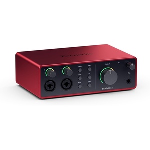 Focusrite Scarlett Solo 4th Gen USB-C Audio Interface(Scarlett 4i4)