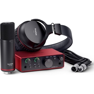 Focusrite Scarlett Solo 4th Gen USB-C Audio Interface(Solo Studio)
